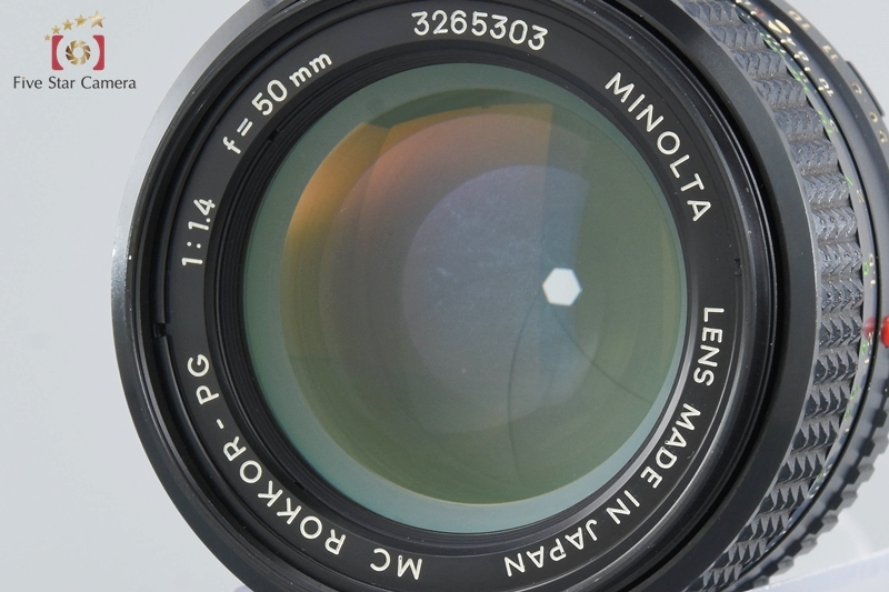 でおすすめアイテム。 【中古】MINOLTA ミノルタ MC ROKKOR-PG 50mm f
