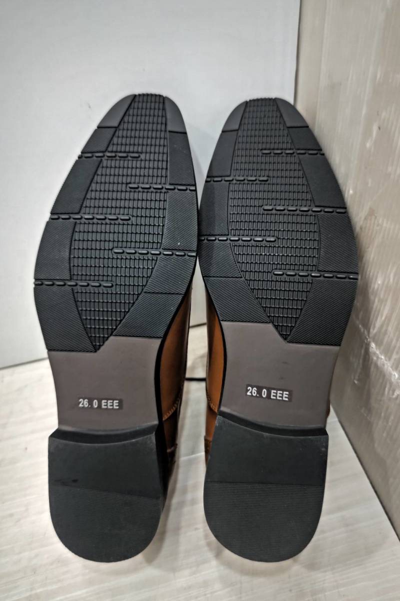 送料無料S74046 ビジネスシューズ　紳士靴 革靴 メンズ　R.swift アールスイフト　26cm　EEE　本革　美品良品未使用品_画像2