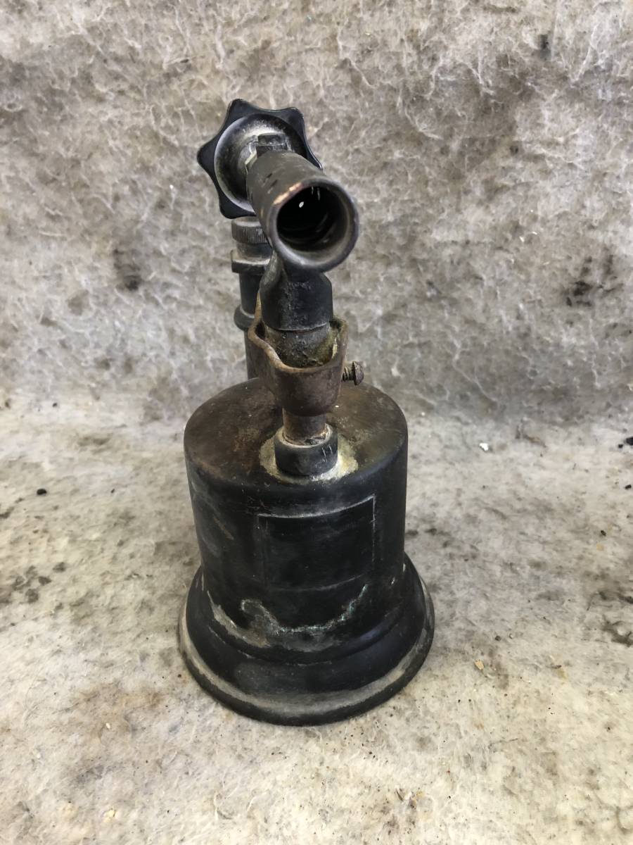 N-2147 gasoline torch lamp SAKAE SEIKI Sakae Fuji torch burner brass made TORCH LAMP old tool antique retro Vintage 