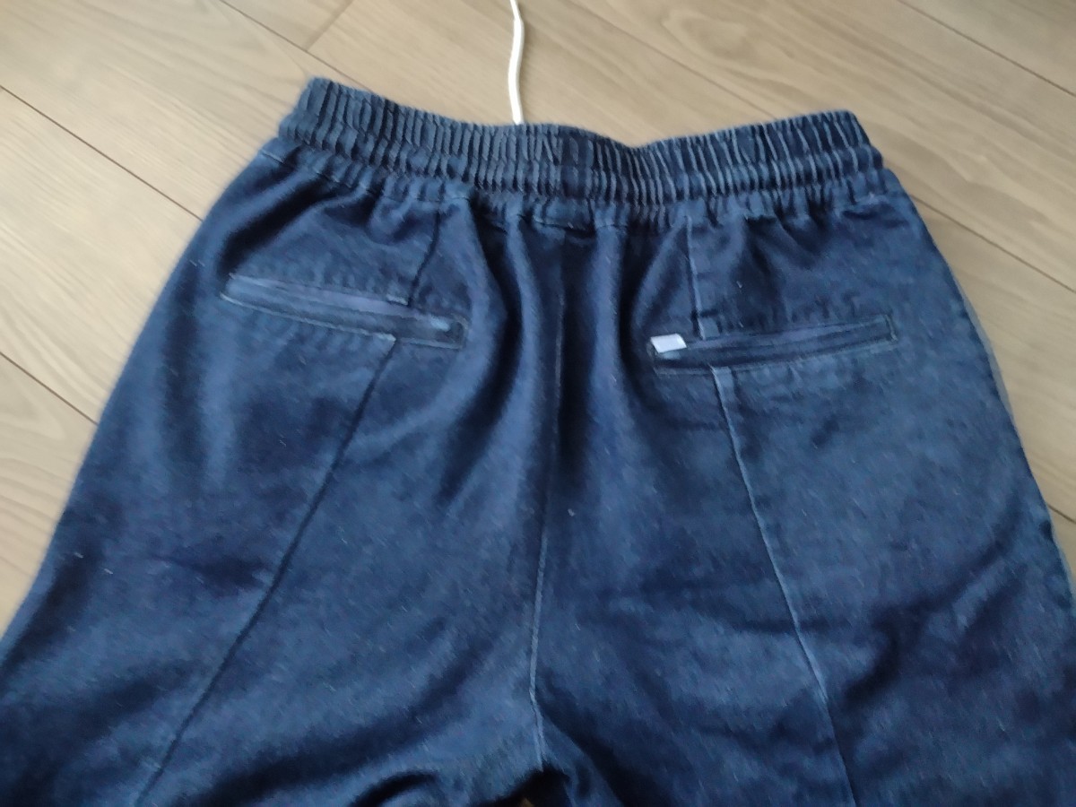 中古【XLサイズ】SAPEur DENIM TRACK PANTS サプール デニム トラック