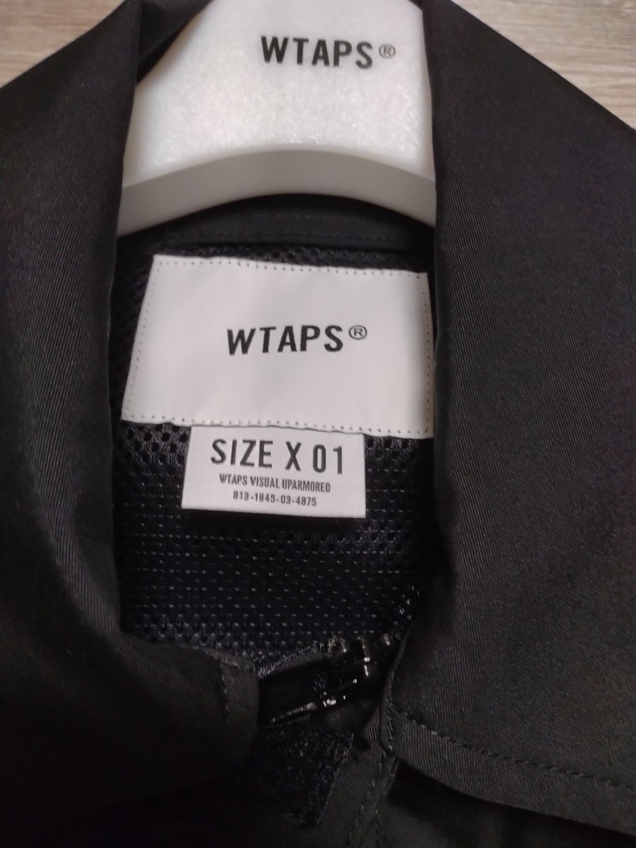 WTAPS サイズS(01) 試着のみ 23春夏 VERT / JACKET / CTPL. WEATHER 黒