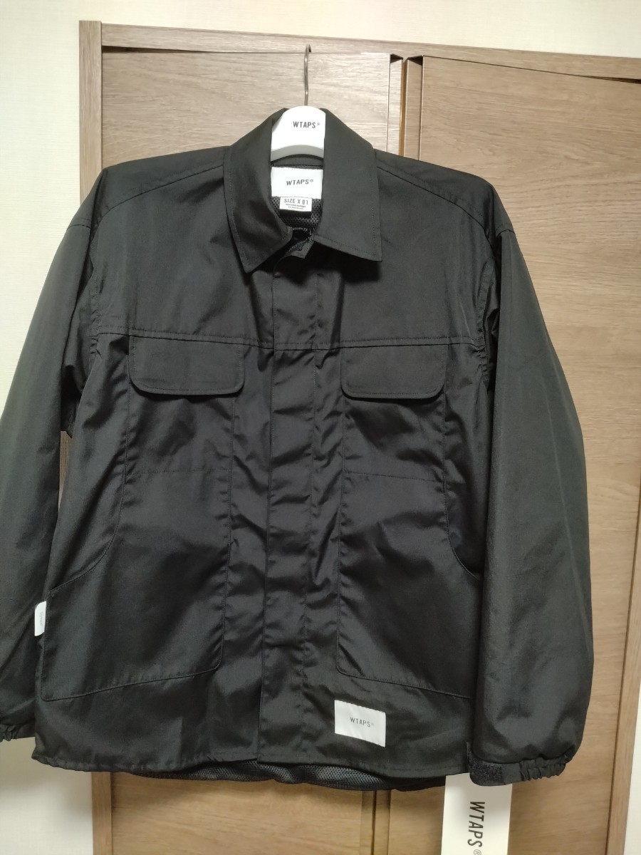 試着のみ【サイズ01】WTAPS 23SS VERT / JACKET / CTPL. WEATHER 黒