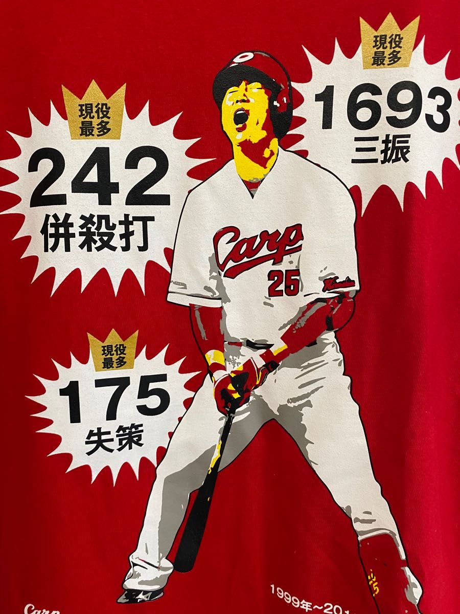 新井貴浩 サイン入り!カープ Tシャツ フリーサイズ カープ 新井貴浩 Tシャツ L 赤|Yahoo!フリマ(旧PayPayフリマ)