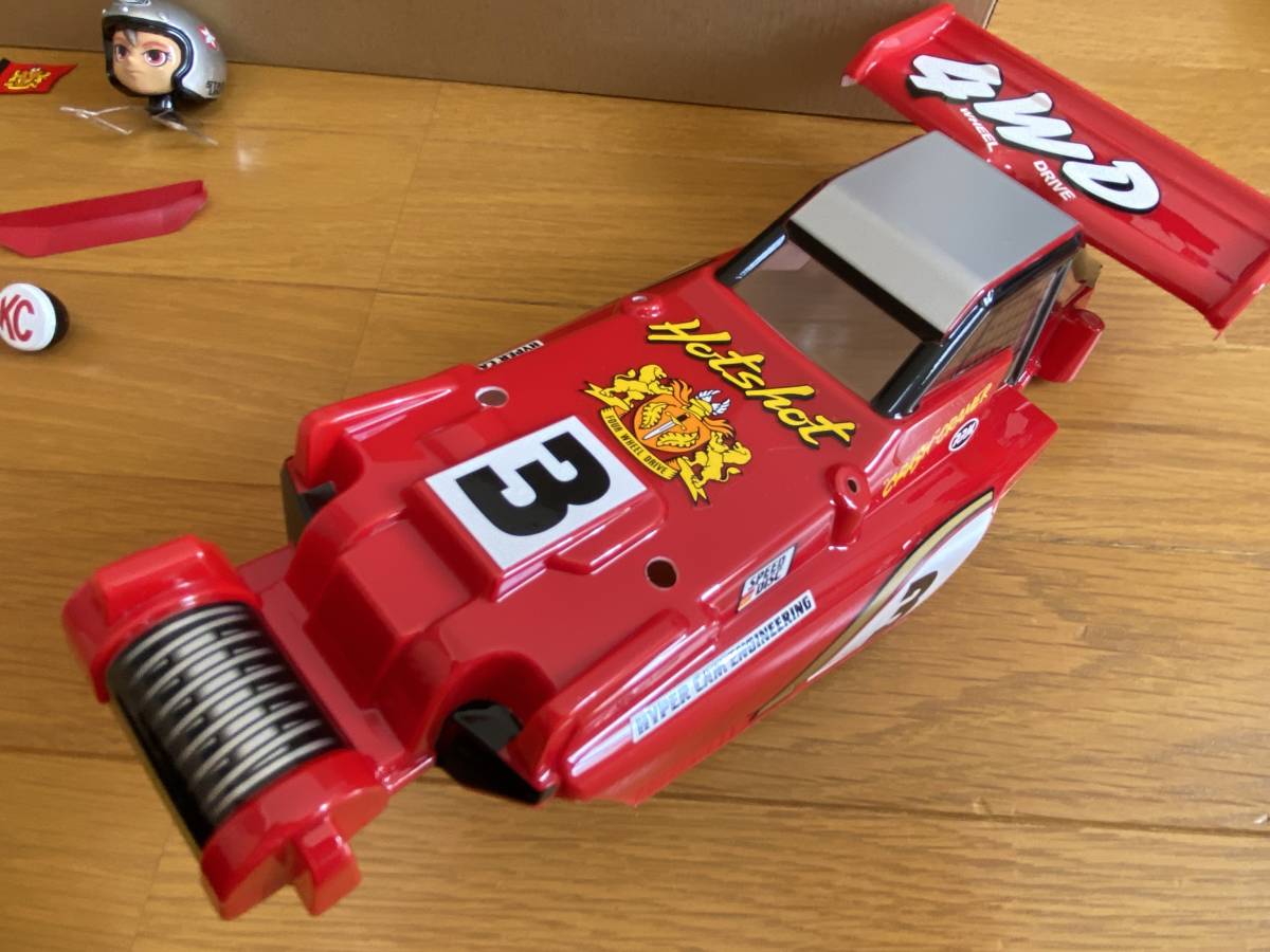 1/10RC コミカル ホットショット GF-01CB ドライバー 裏打ち塗装 1/10RC コミカル ホットショット GF-01CB ドライバー 裏打ち塗装