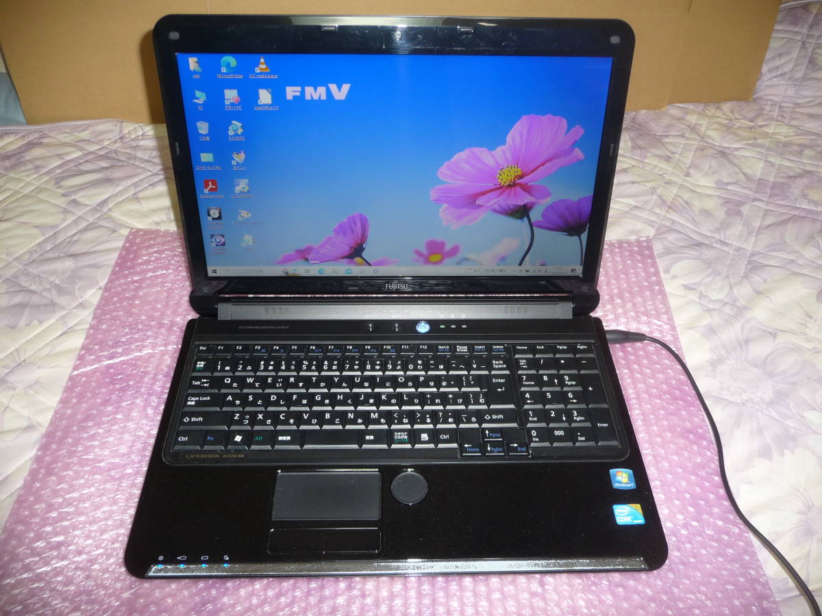 送料無料 大幅値下げ AH550/BN Win10 Core i5-M560 メモリー4GB HDD640GB ブルーレイ B
