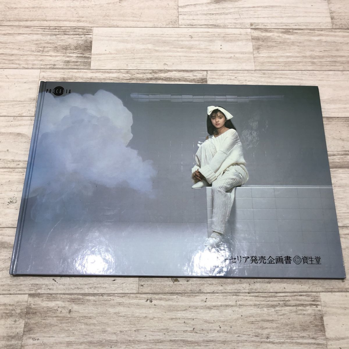 薬師丸ひろ子 ポーセリア 販売促進用冊子 Yahoo!オークション - 資生堂 ポーセリア発売企画書 薬師丸