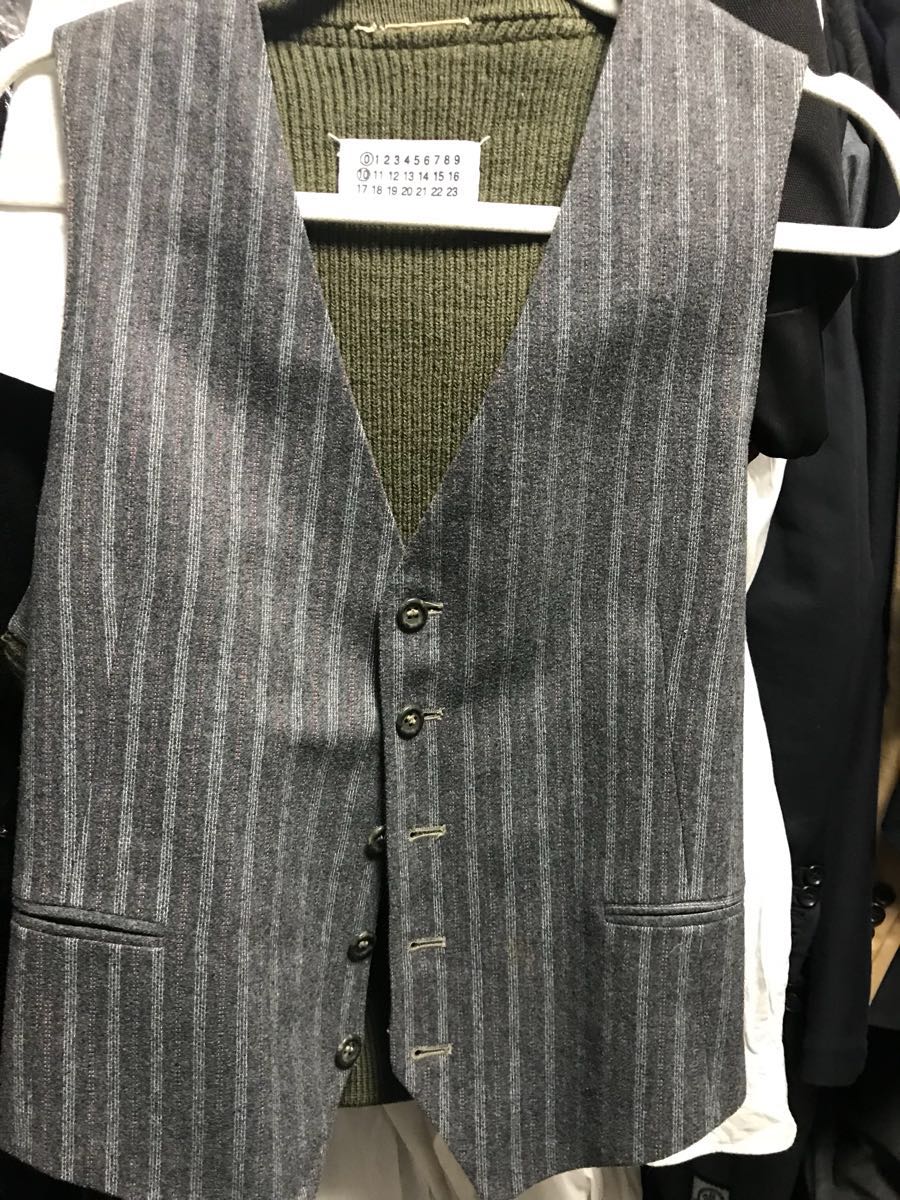 Martin Margiela ジレ アーティザナル 0 再構築 レア ベスト leovince