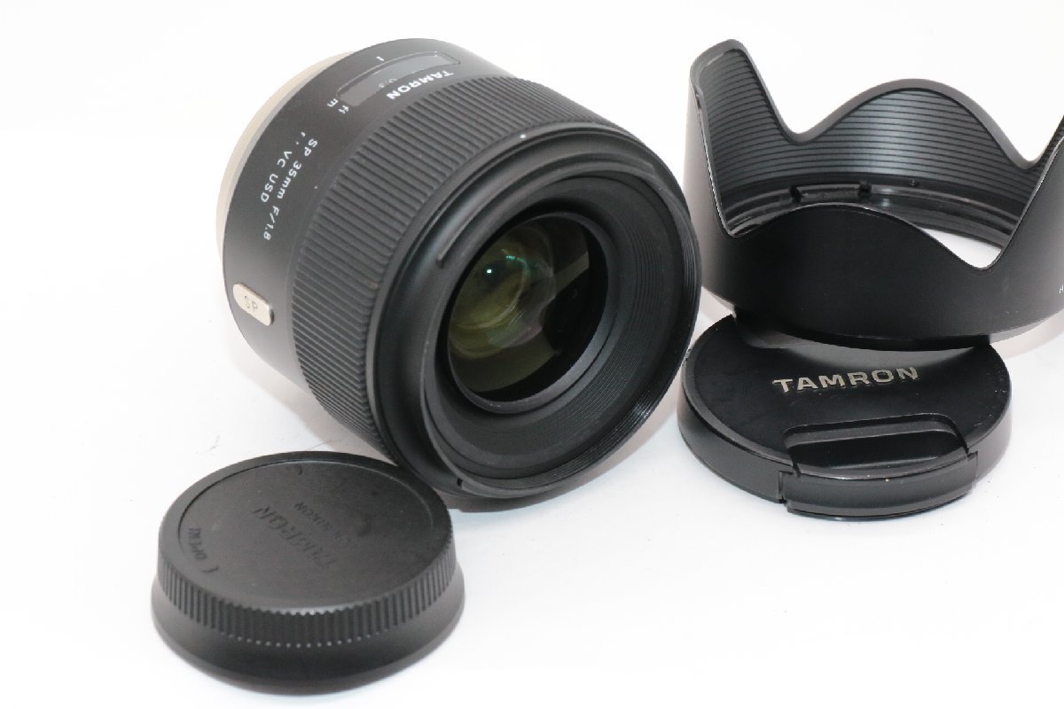 【良品】タムロン TAMRON SP 35MM F1.8 DI VC USD (NIKON用）★＃3572#