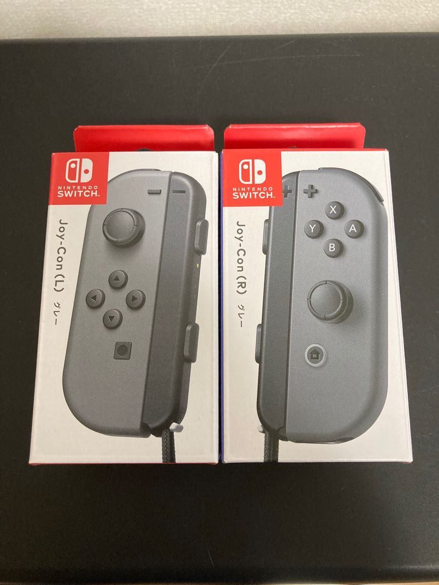 最高級 Joy-Con L R グレー 右 左 ジョイコン 新品 純正品 Nintendo Switch 任天堂 コントローラー 外箱なし 
