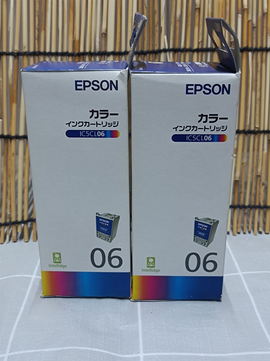 EPSON　エプソン　純正インクカートリッジ　IC5CL06　2箱セット　インクカートリッジ　エプソンインクカートリッジ　新品　未開封_画像3