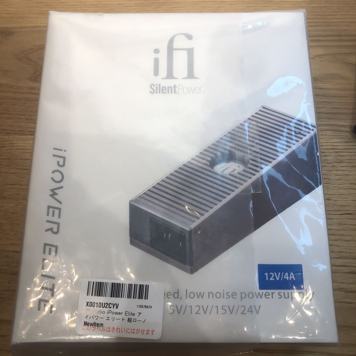 美品 iFi audio iPower Elite アイパワー エリート 超ローノイズ大容量ACアダプター 【国内正規品】 (12V)