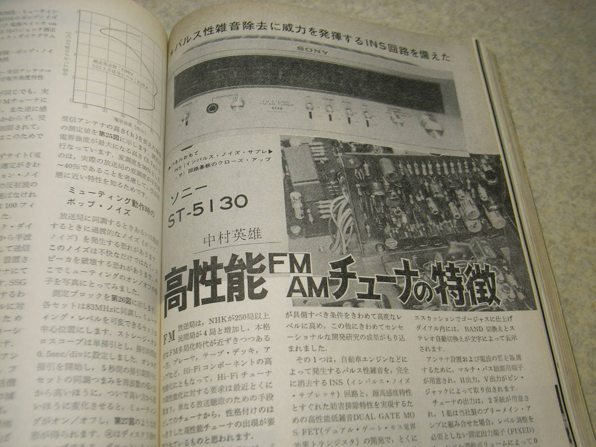 ラジオ技術　1971年6月号　特集＝FMチューナー11機種の測定/トリオKT-8001/ソニーST-5130/山水TU-888/パイオニアTX-100等　KT-8001全回路図_画像6