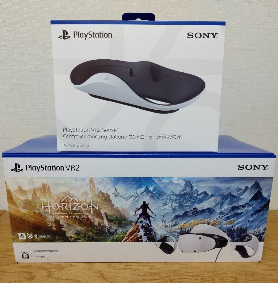 開封品】PS5 PlayStation VR2 充電器付き-