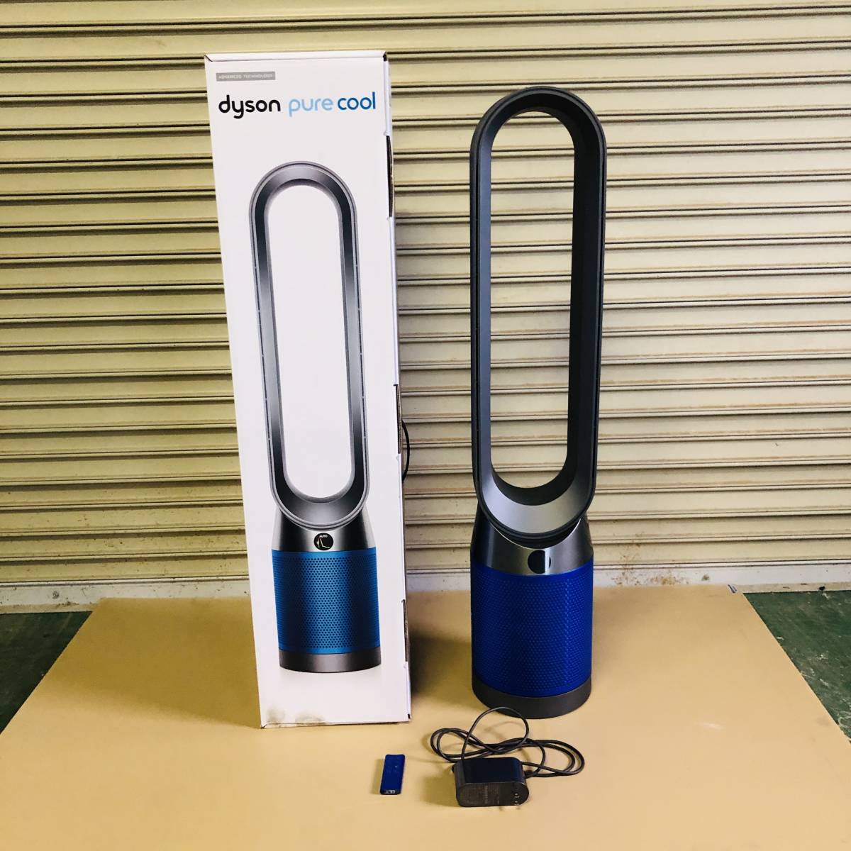AD3☆ダイソン☆dyson 空気清浄機 タワーファン ブルー リモコン付