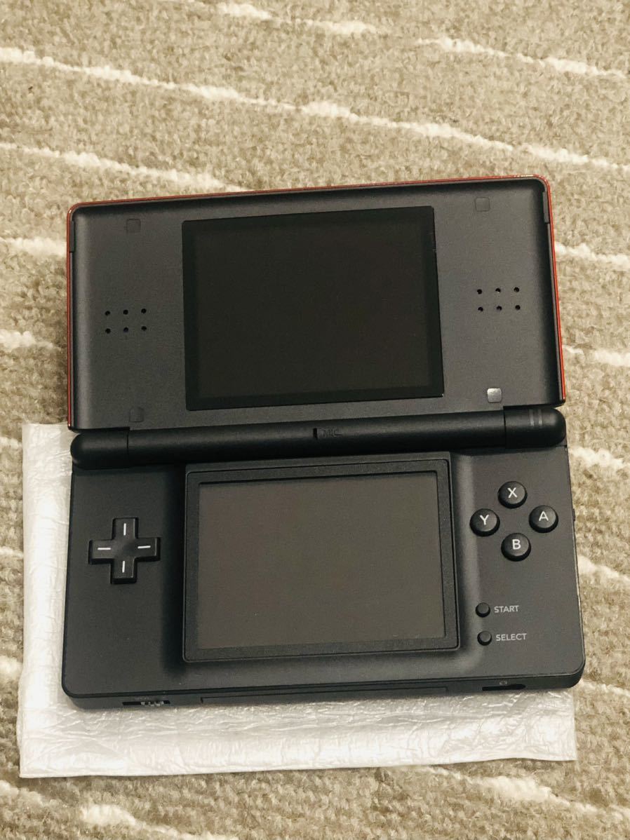 ヤフオク! - ニンテンドーDS lite クリムゾンブラック ほぼ 未使...