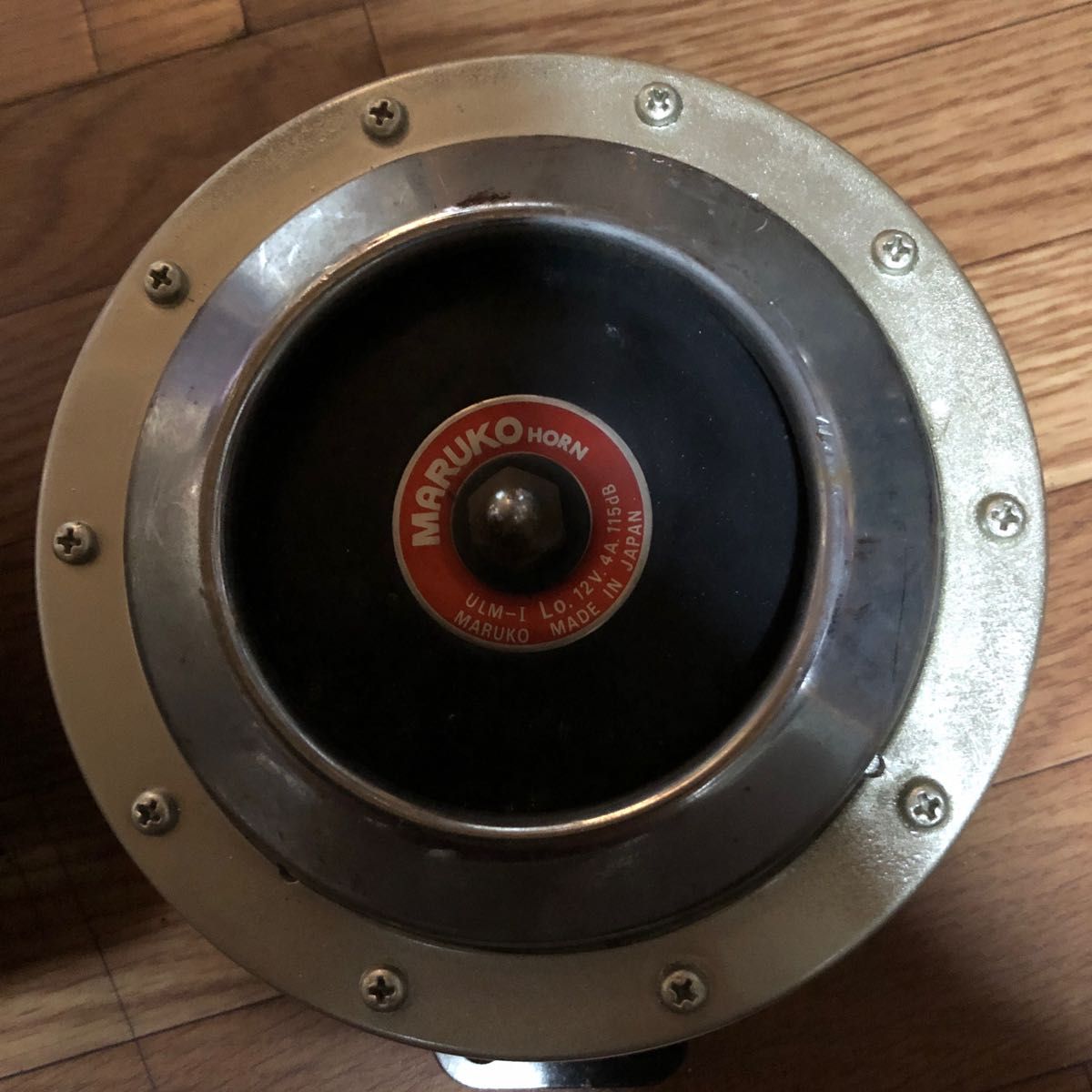 MARUKO HORN ULM-I Hi 12V 4A 115dB マルコホーン 当時物 旧車