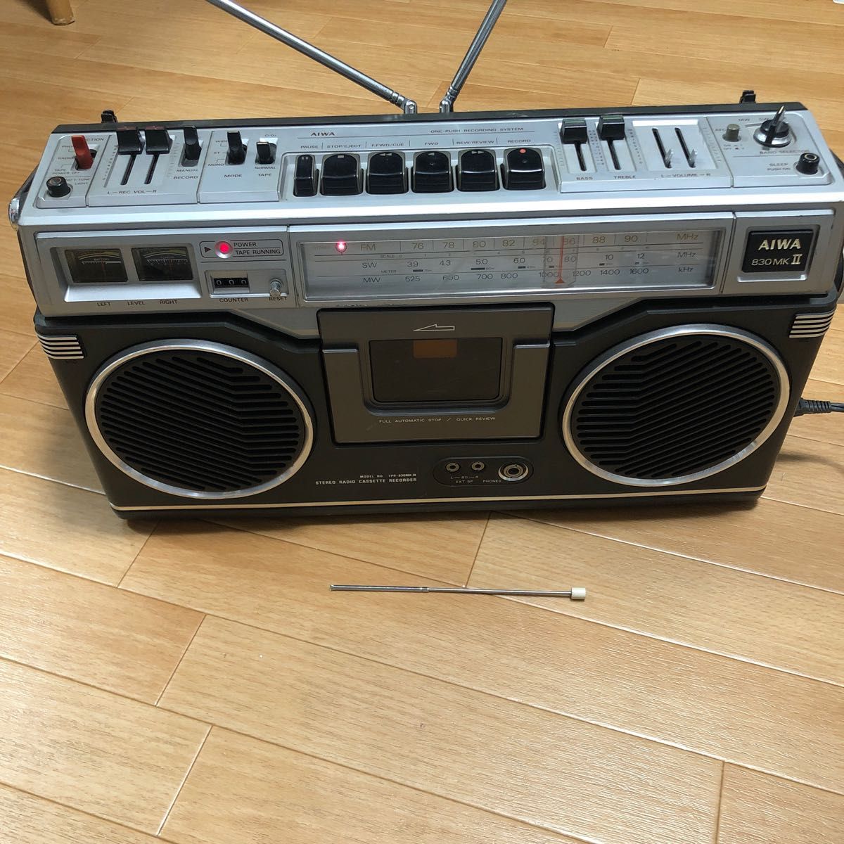アイワ / AIWA ラジカセ TPR-830MK Ⅱ ジャンク品|Yahoo!フリマ アイワ / AIWA ラジカセ TPR-830MK Ⅱ ジャンク品|Yahoo!フリマ