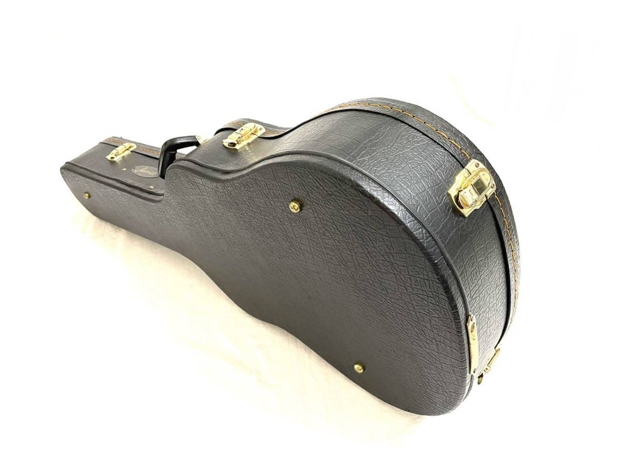 比較的美品 JAMES ジェームス アコースティックギター アコギ guitar ギター 純正 HARD CASE ハードケース ケース 鍵付き 即有り_画像5