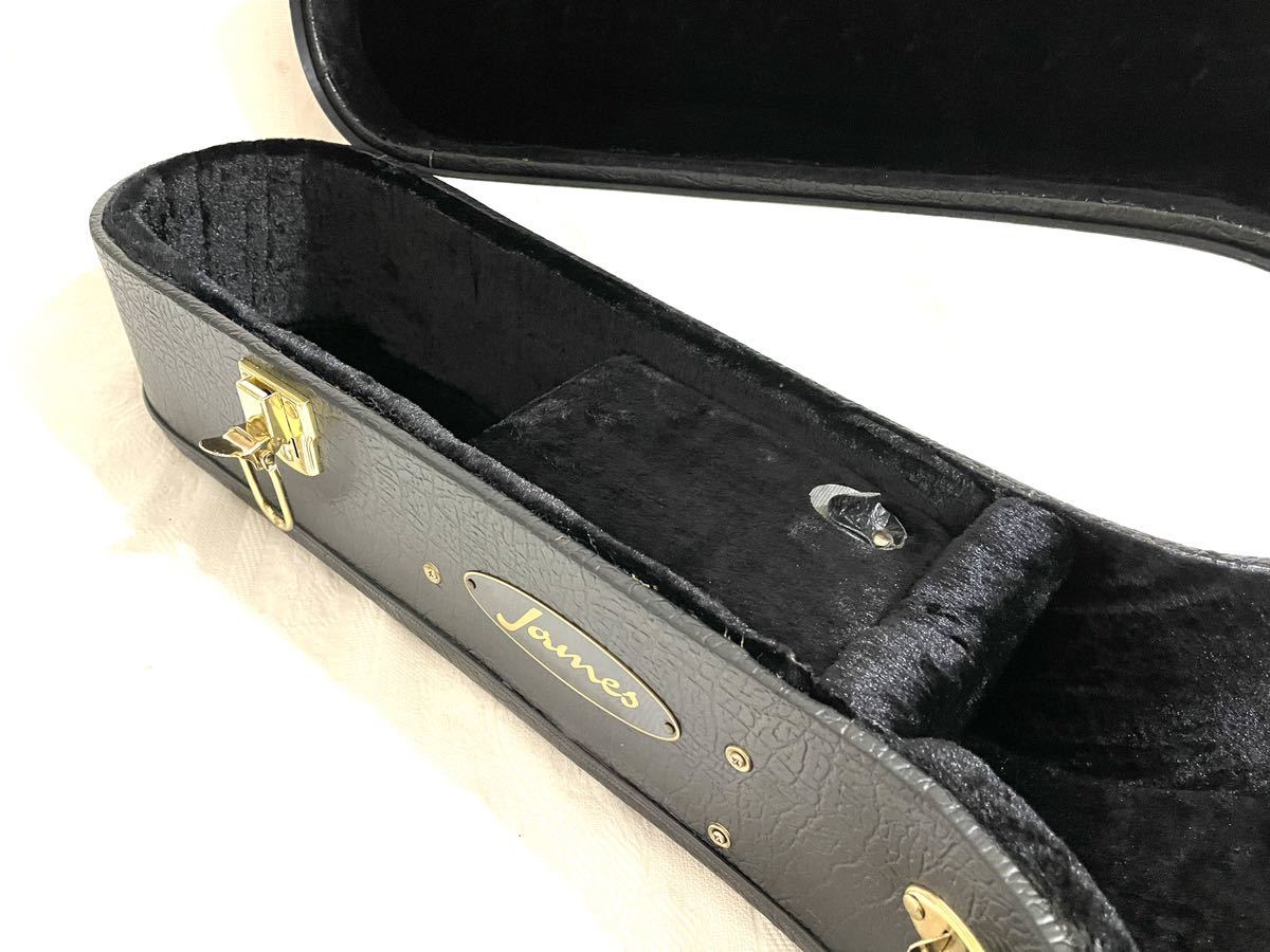 比較的美品 JAMES ジェームス アコースティックギター アコギ guitar ギター 純正 HARD CASE ハードケース ケース 鍵付き 即有り_画像10