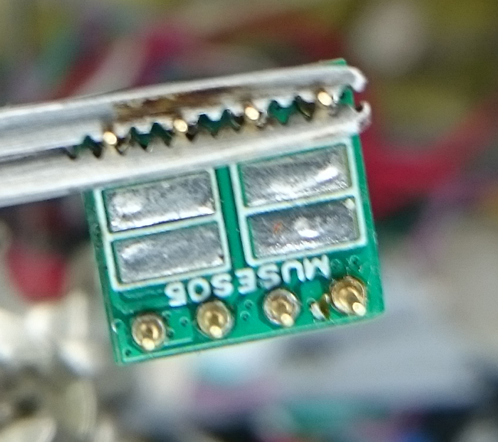 MUSES05 デュアル化 DIP8サイズ 低背ピン 専用設計基板実装済み MUSES05 デュアル化 DIP8サイズ 低背ピン 専用設計基板実装済み