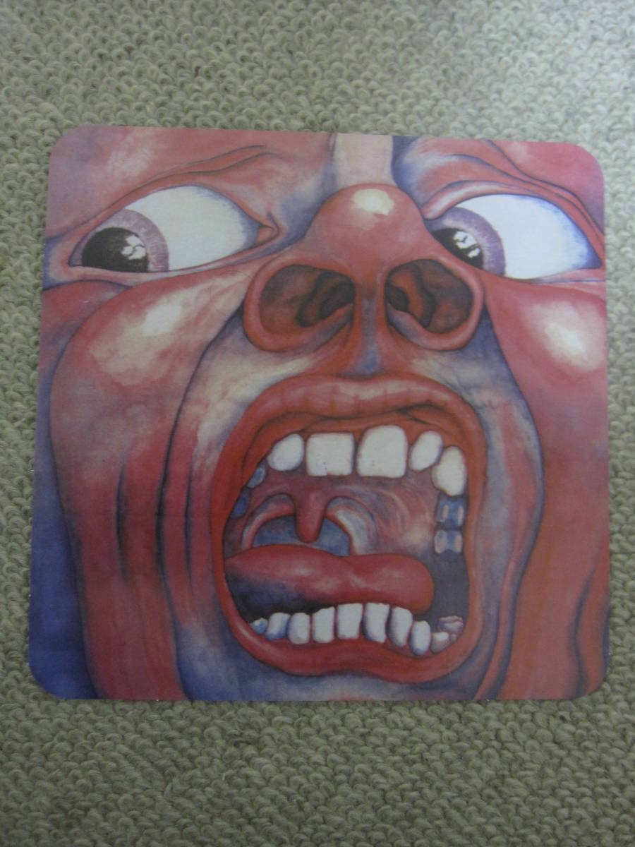  King * Crimson KING CRIMSON earth bound mask person shape leaflet 2 part 