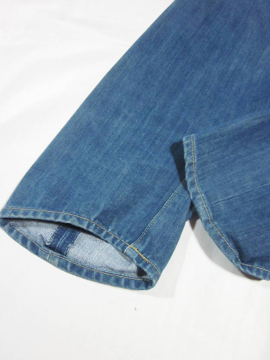 送料無料!!　Levi's ENGINEERED JEANS　リーバイス エンジニアド　01年製　クロップド　デニム　ジーンズ　インディゴ　L　W約79CM　日本製_画像7