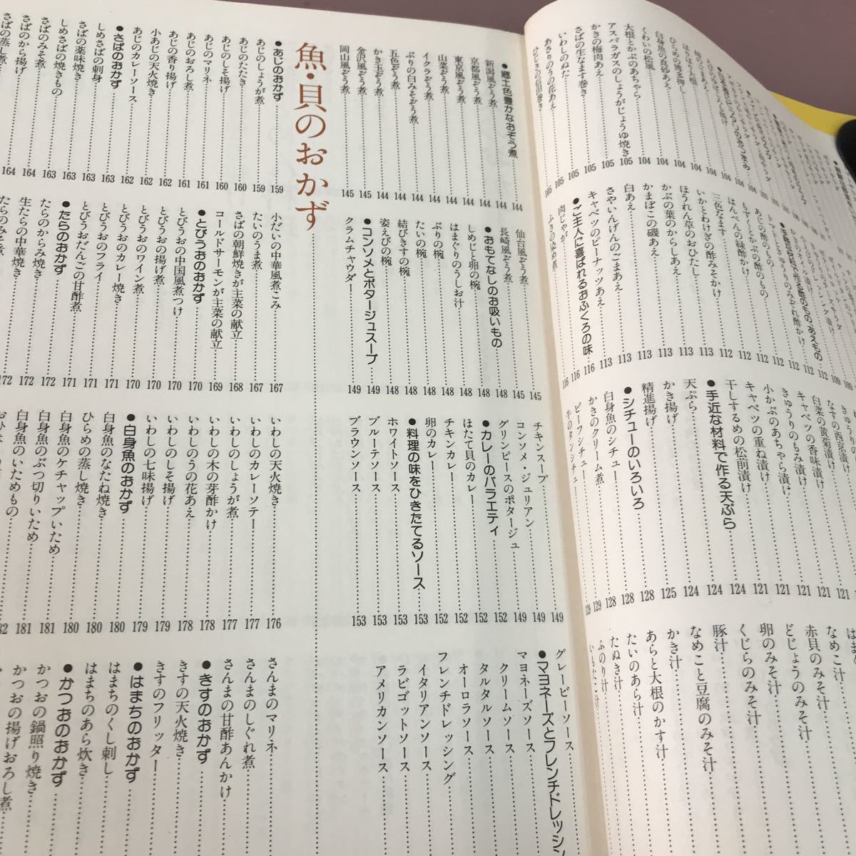 C67-118 特選 保存版 家族みんなの おかず全集 材料別・調理別 全料理献立つき 婦人生活社 ページ割れ・歪みあり_画像3