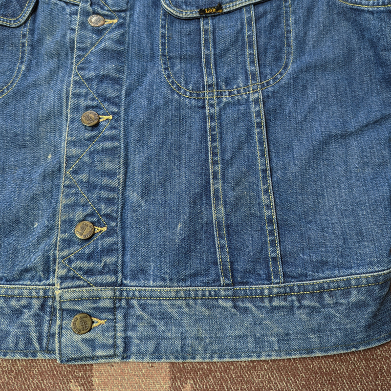 ビッグサイズ48 【Lee 101-J】 60s Denim Jacket / 60年代 デニム