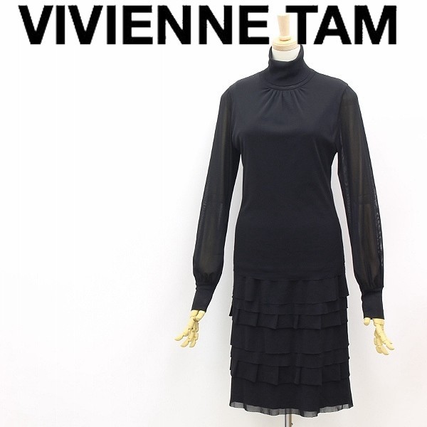 開店記念セール！】 美品◇VIVIENNE TAM 1 ブラック セットアップ