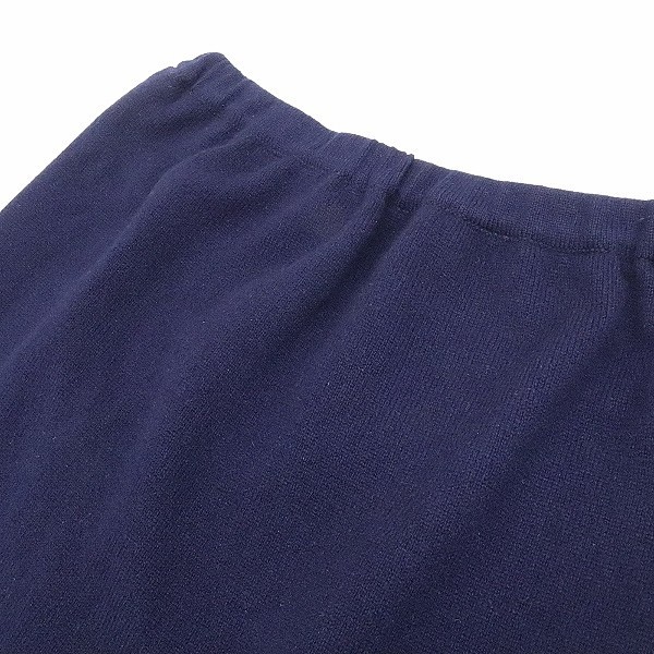  прекрасный товар *BALLANTYNE аспидистра Thai n кашемир 100% вязаный юбка темно-синий 4