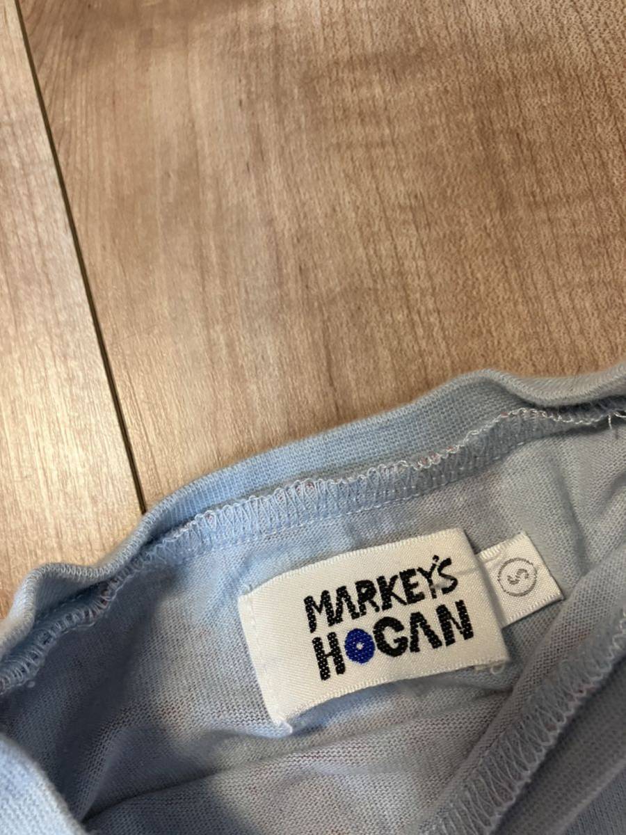 送料込み MARKEY'S 購入 HOGAN RANCH WEA ソウガラワイドTシャツ サイズ95 マーキーズ フラワー柄 半袖 記名なし 保育園にも_画像6