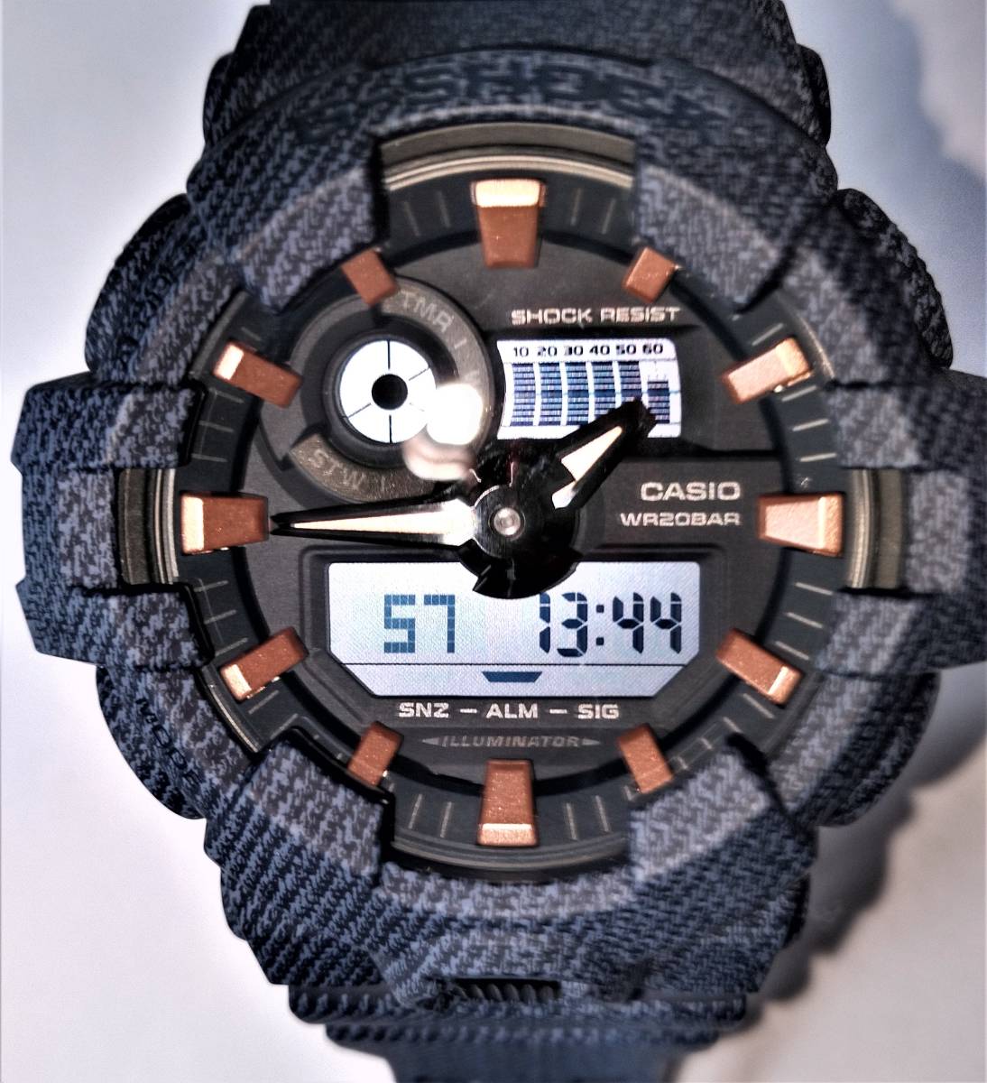 お試し価格!】 新品同様 海外版 レア アナデジG-SHOCK ジーショック