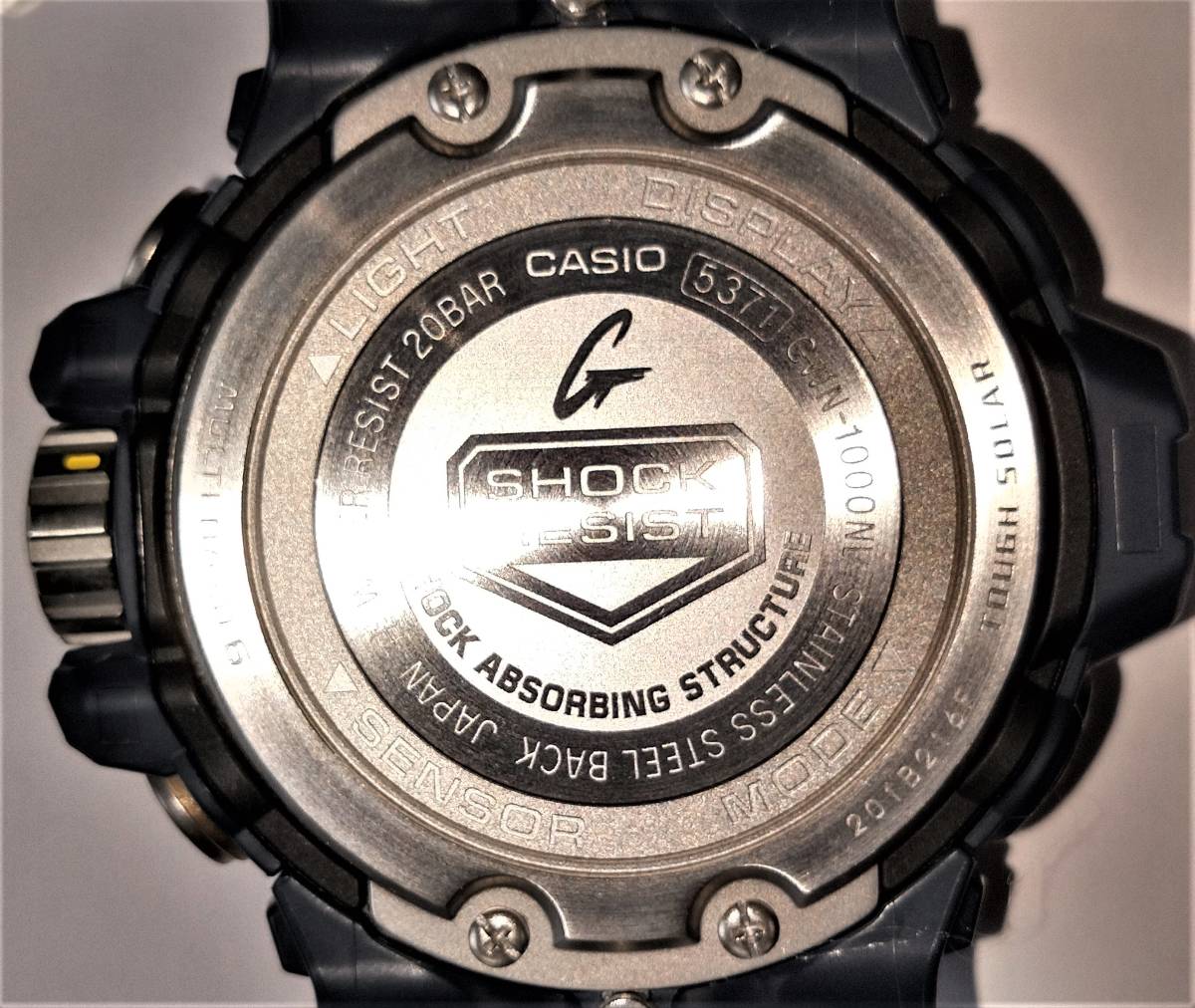 新品同様 アナデジ G-SHOCK ジーショック ガルフマスター GULFMASTER