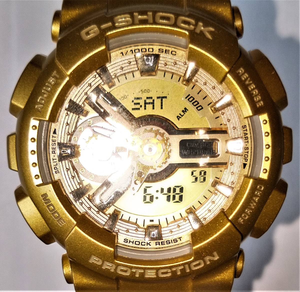 訳あり商品 アナデジ 海外版 超激レア 新品同様 G-SHOCK レディース