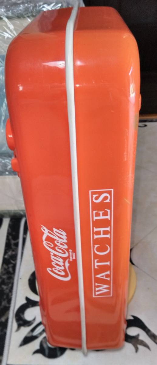  б/у супер очень редкий Coca Cola Coca Cola WATCHES collector рука кейс для часов orange 241
