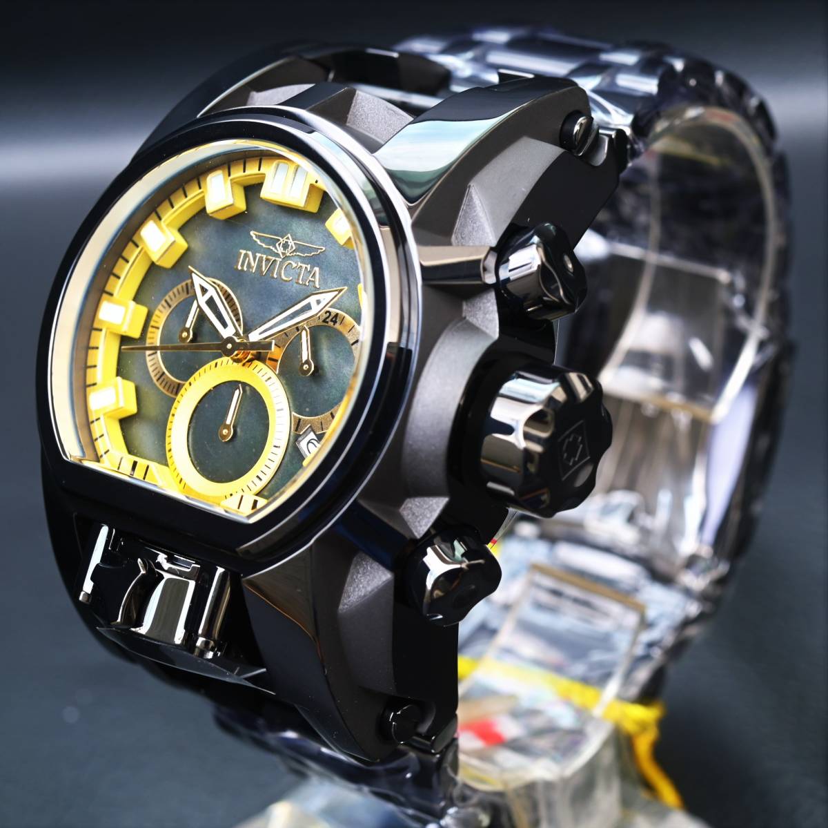 INVICTA インビクタ『Bolt Zeus Mugnum 39275』★2つのムーブメント搭載★電池式★200ｍ防水★日本製Mvt★_画像4