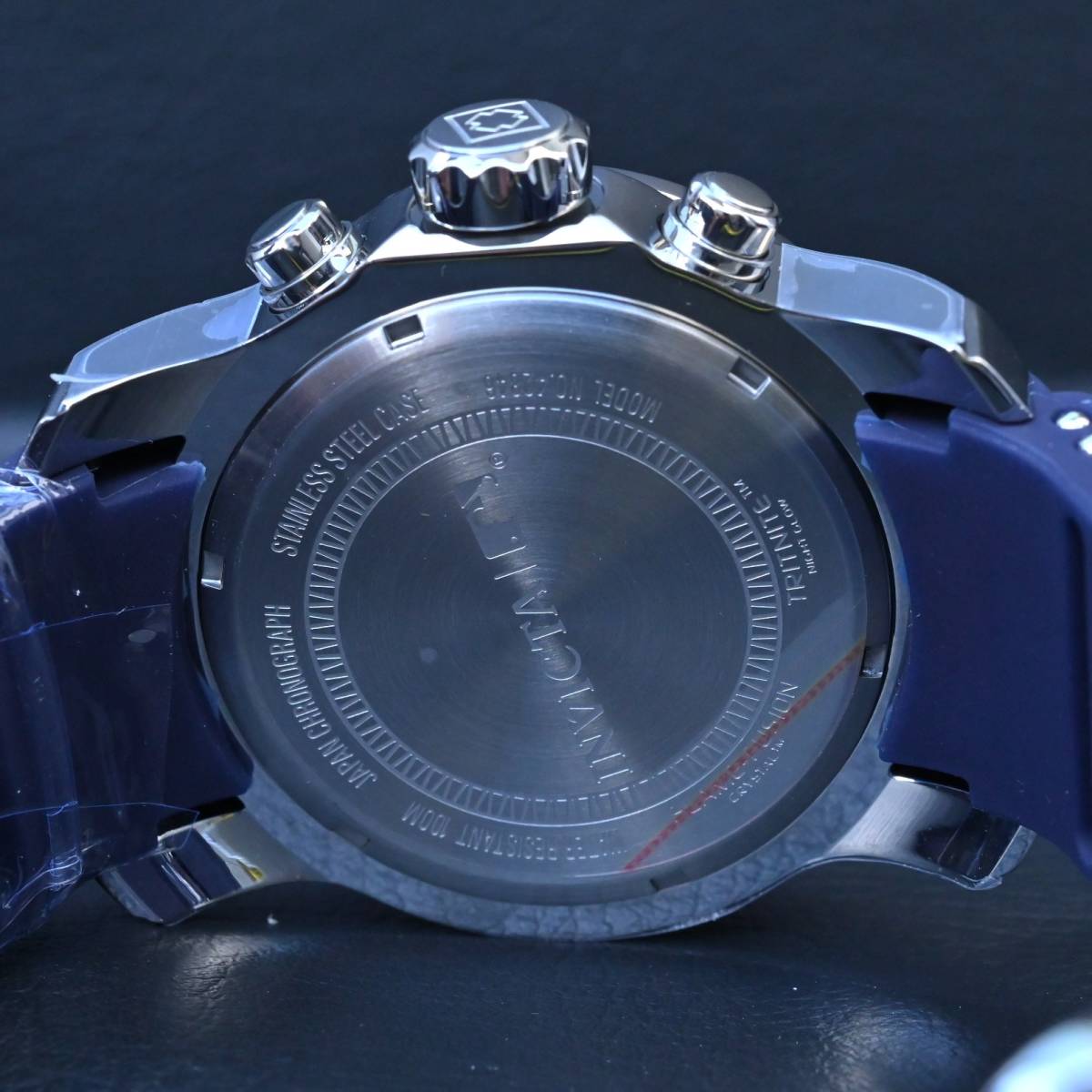 INVICTA インビクタ『MLB New York Yankees 42846』★電池式★100ｍ防水★シリコンラバーバンド★ケース48mm_画像8