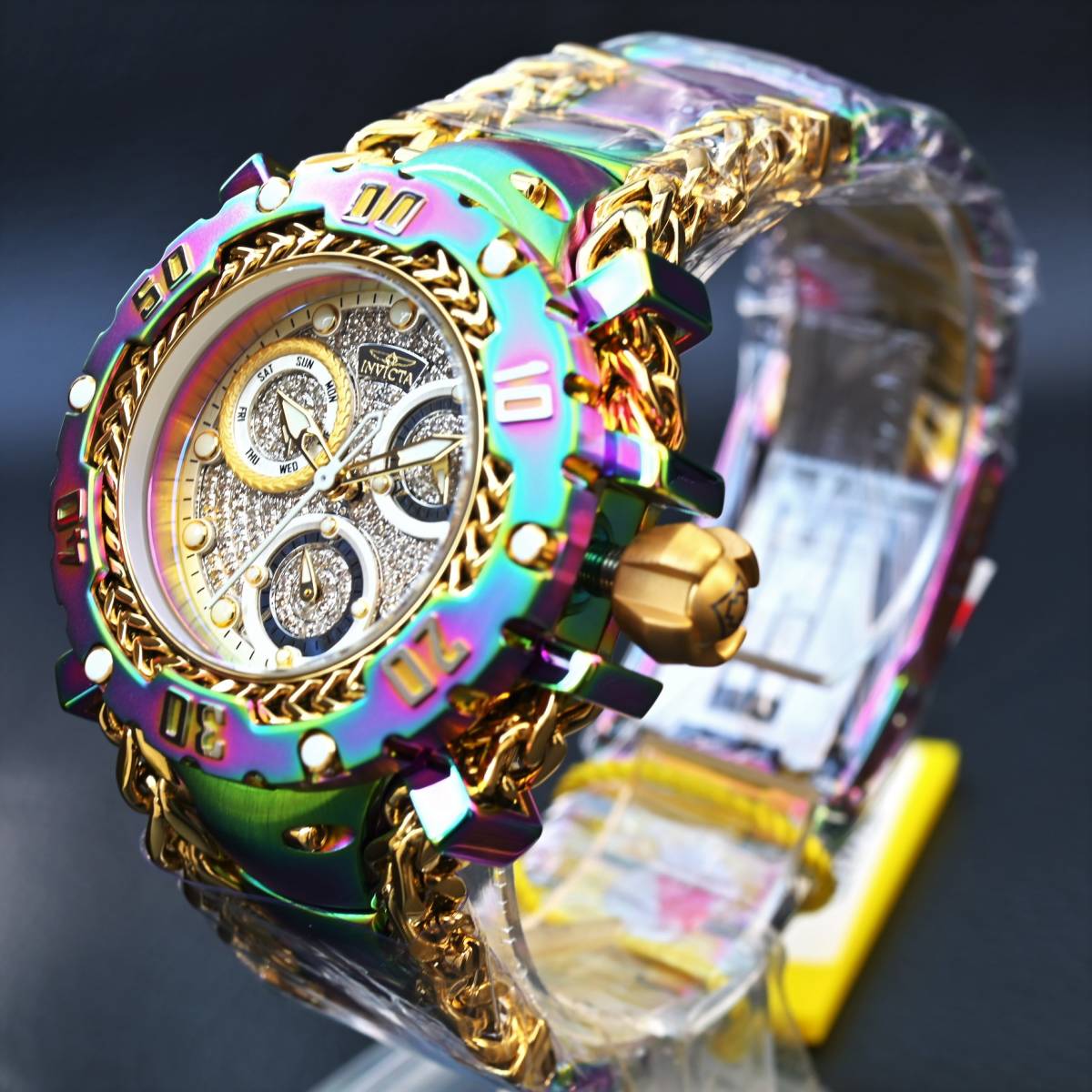 INVICTA インビクタ『Gladiator 41134』☆電池式☆ダイヤモンド0.58ct