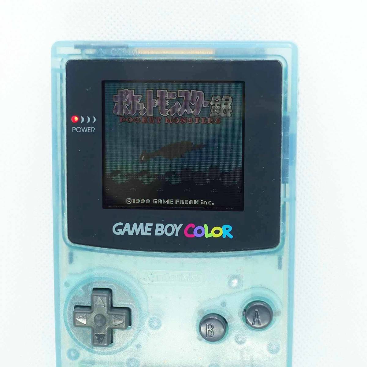 【動作OK・送料無料】任天堂 ゲームボーイカラー アクアブルー & ミルキーホワイト (CGB-S-LBWA) ローソン限定　本体のみ  Nintendo LAWSON