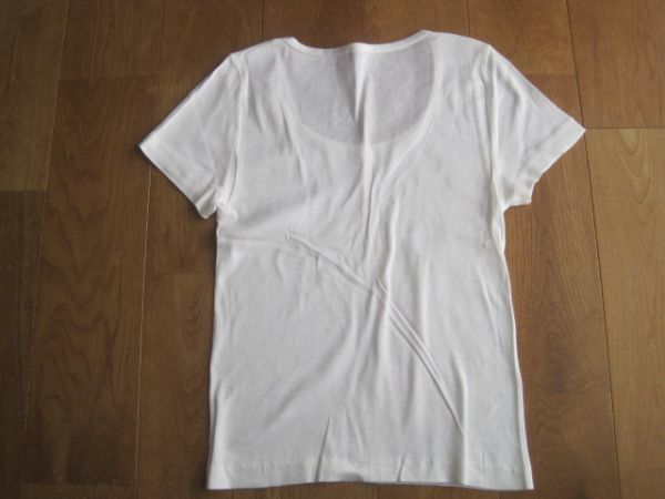 送料無料　ストラネスガブリエレストレーレ　白　半袖カットソー　Tシャツ　XS　３４ 綿コットン_画像7