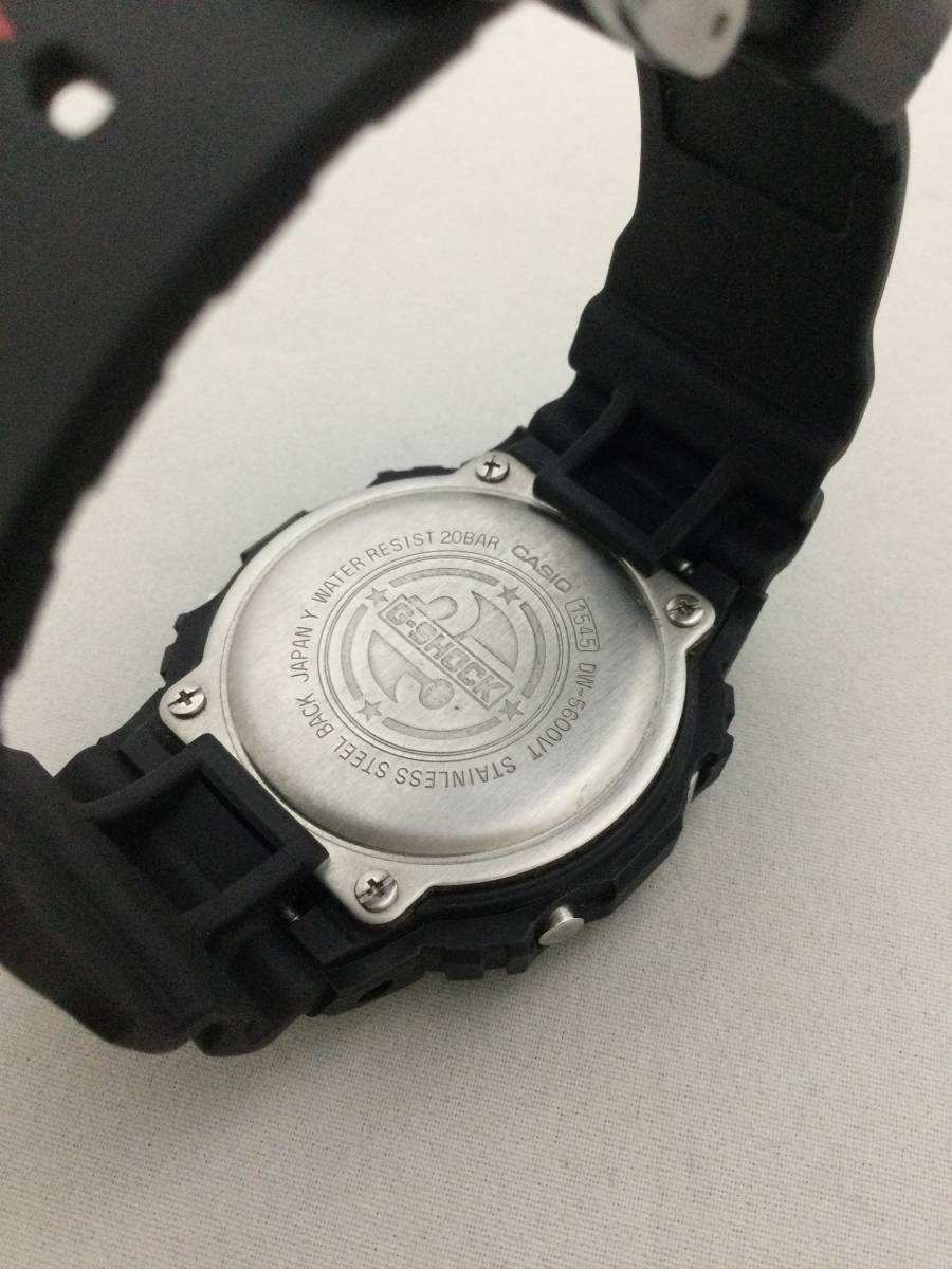 CASIO　カシオ　G-SHOCK　ジーショック　新撰組　コラボ　DW-5600VT　腕時計　デジタル　クォーツ【B065750】_画像6