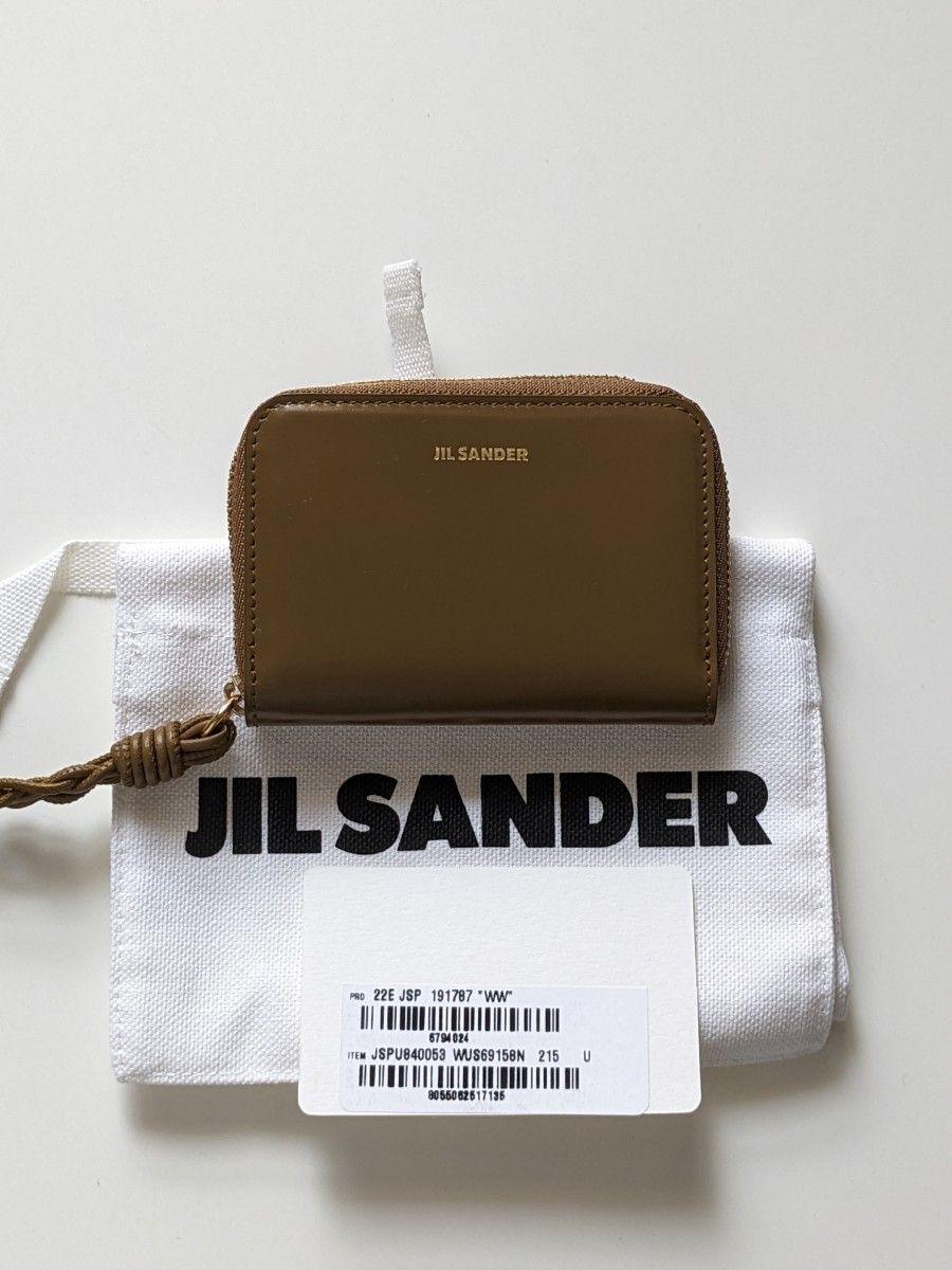 【JIL SANDER】ZIP AROUND WALLET SM 小銭入れ コインケース