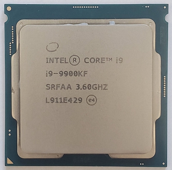 Intel Core i9-9900KF SRFAA 8C 3.6GHz 16MB 95W LGA1151の画像1