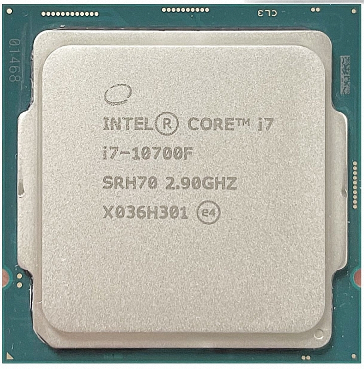 Core i7 Intel Core i7-10700F SRH70 8C 2.9GHz 16MB 65W LGA1200