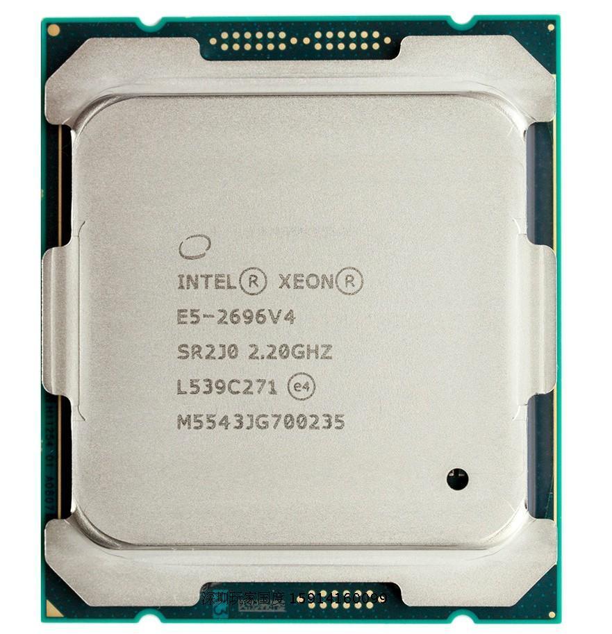 大人気新品 E5-2696 Xeon Intel 2個セット v4 DDR4-2400 LGA2011-3
