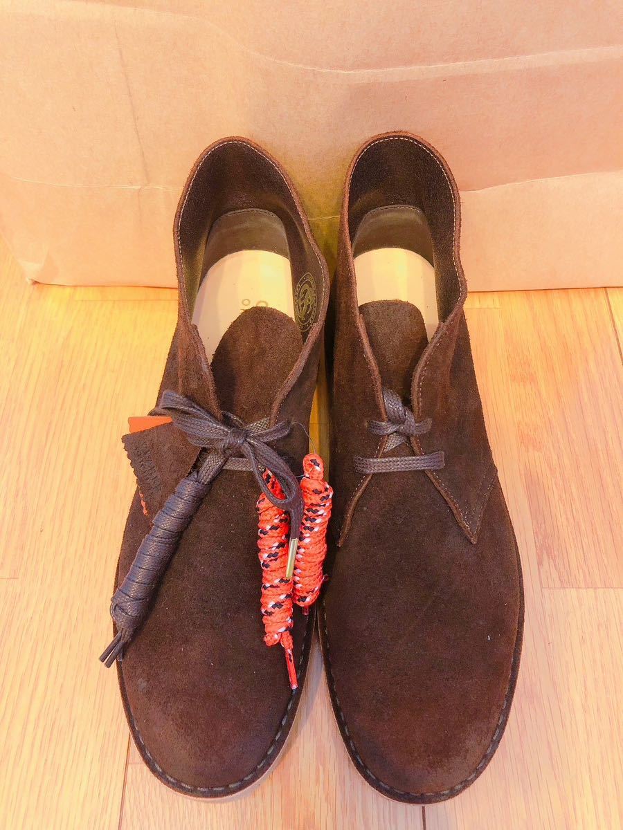 [ new goods ]CLARKS Clarks wala Be boots Brown 27.5