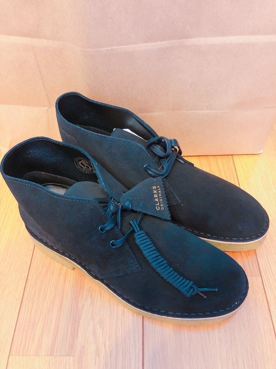 【新品】CLARKS クラークス ワラビーブーツ ブラック 26.5_画像3