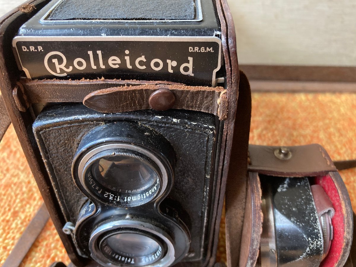 ROLLEICORD ローライ ローライコード 二眼レフ 1:3.5/75 　レンズフード　ケース　昔 骨董 アンティーク ビンテージ 昭和レトロ 『益』_画像4