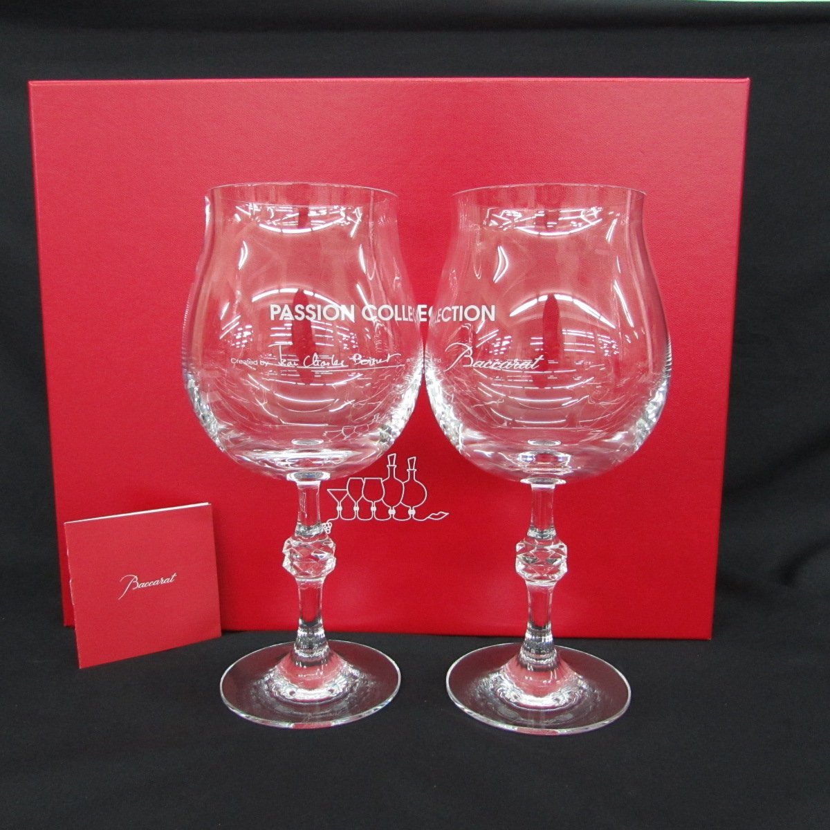 グラス 【美品】Baccarat バカラ パッションコレクション ワイングラス
