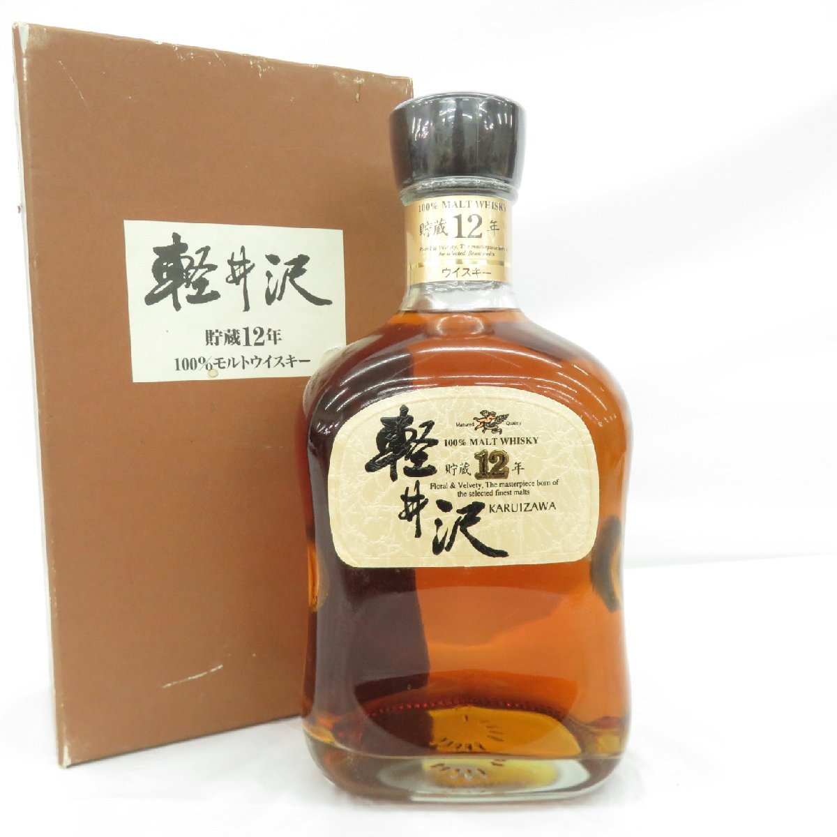 未開栓】メルシャン 軽井沢 貯蔵12年 100%モルト ウイスキー 700ml 40